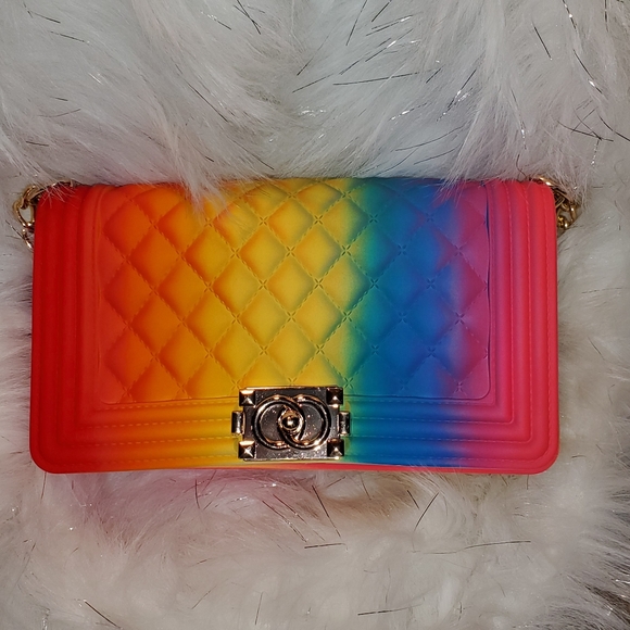 Multi colored shoulder bag - Picture 4 of 4